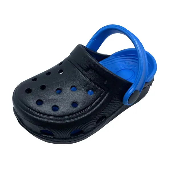OEM Kids clog Children EVA Clogs Double color soft baby clogs.