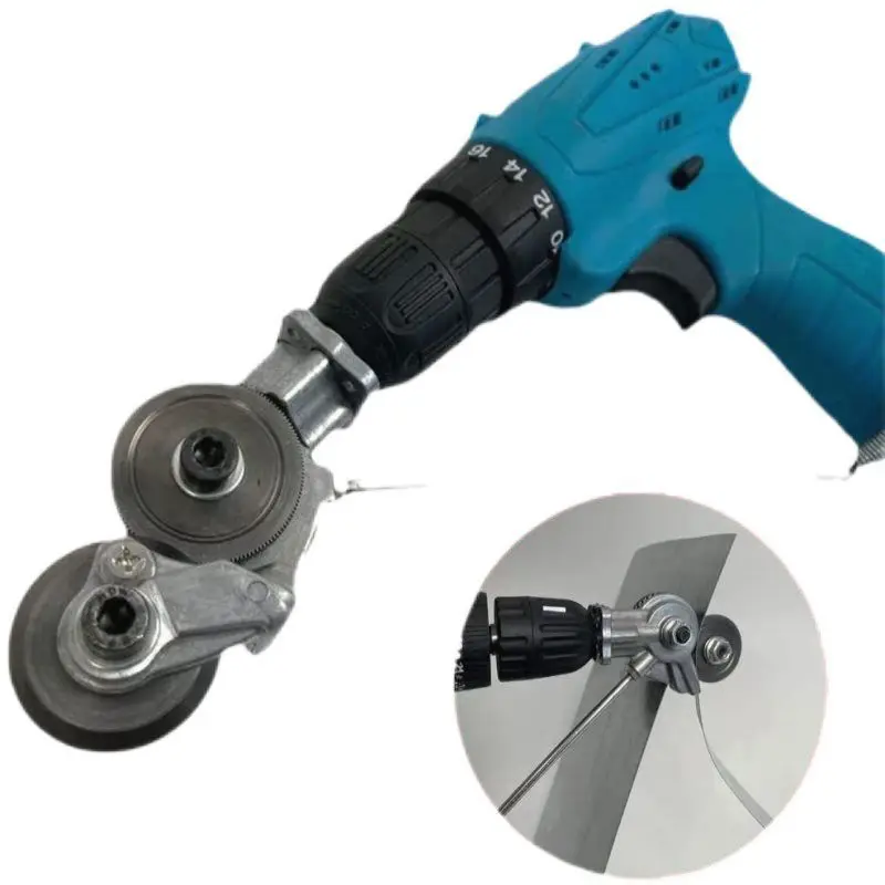 New Uncosinb Matel Iron Sheet Scissors Cutter Nibbler Machine Power Electric Drill Plate Cutter
