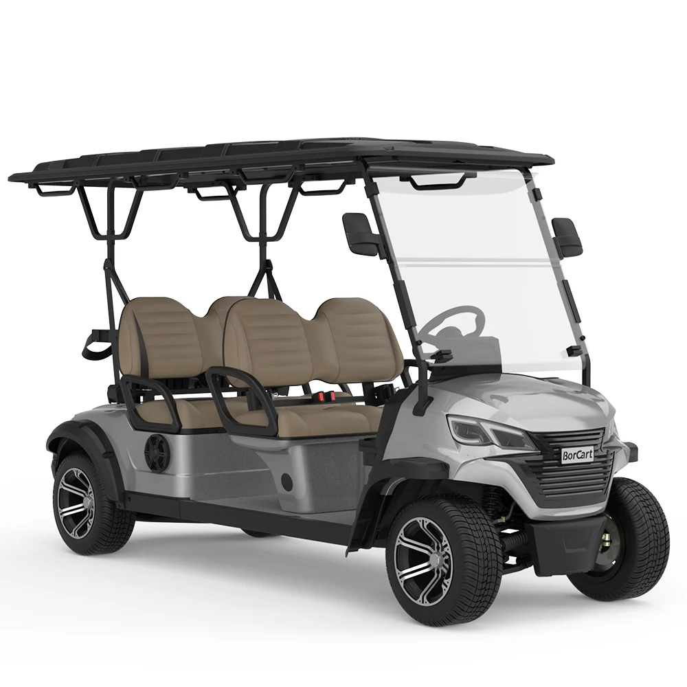 Wholesale Latest Unique Design Electric 4 Seater Golf Cart Acid Or Lithium Battery Golf Cart For Sale