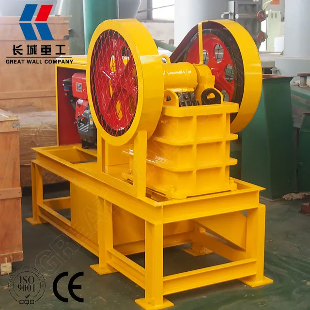 Portable Mini Stone Crusher Small Diesel Engine Jaw Crusher PEC1525 Price