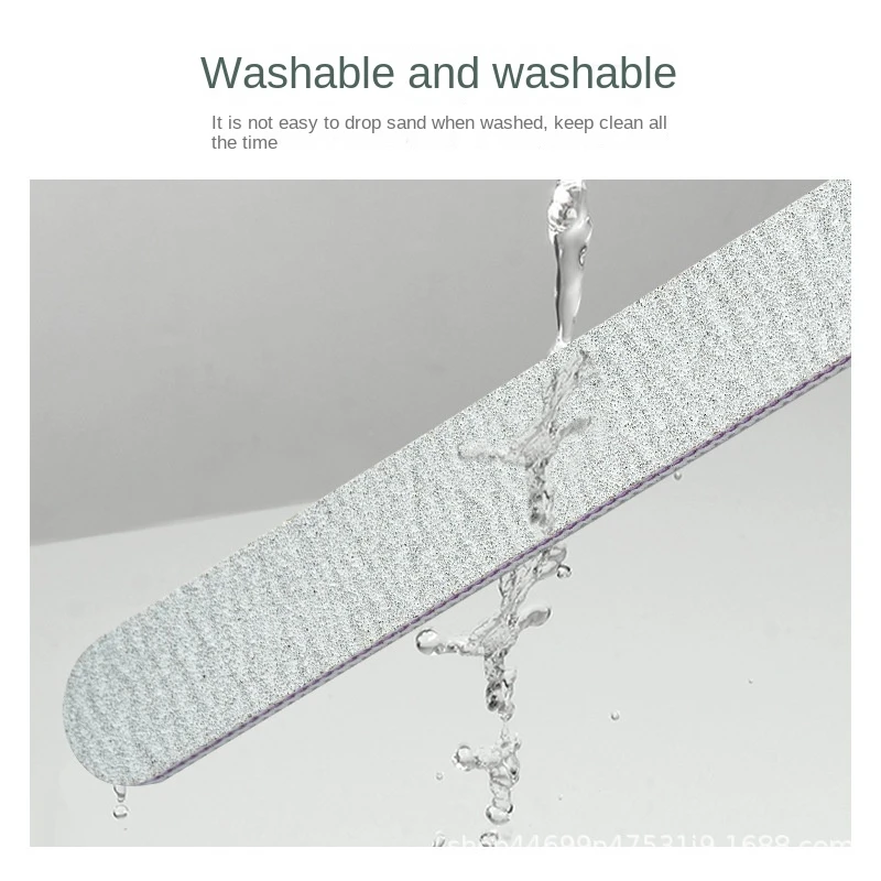 Professional Custom Logo Manicure Buffer Nail File Sandpaper Lime Polishing Equipment with Printing for Nail Art