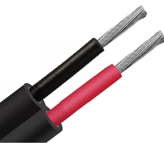 Solar PV Twin Core Cable Tinned Copper Wire 0.6/1KV For Photovoltaic Power