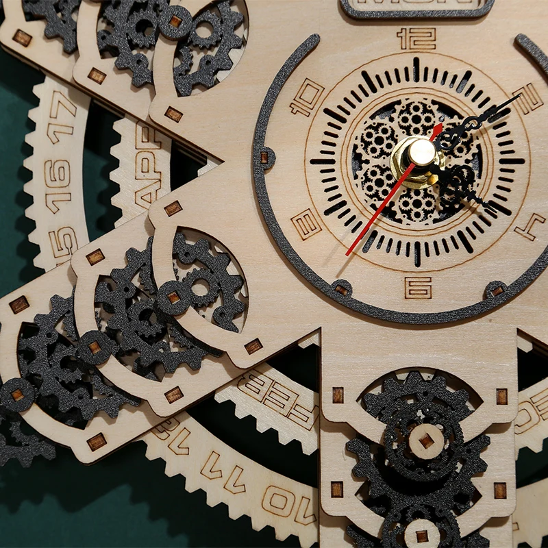 3d Puzzle calendar Hot Sale Toy  Jigsaw Wood Crafts 3D Wooden Puzzle Gifts