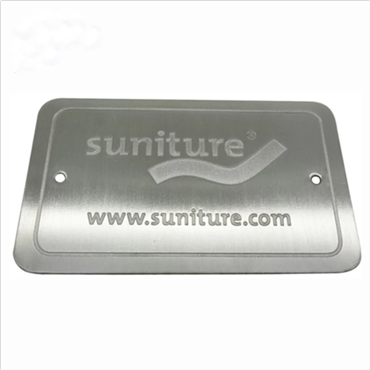 cheap custom metal logo stamp in stainless steel