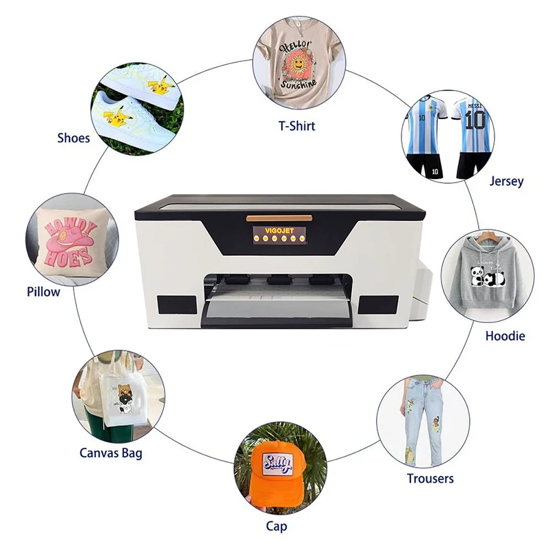 Wholesale Direct factory new easy to operate 30 cm digital textile 2 xp600 print dtf printer shaker printer a3 a4 dtf printer