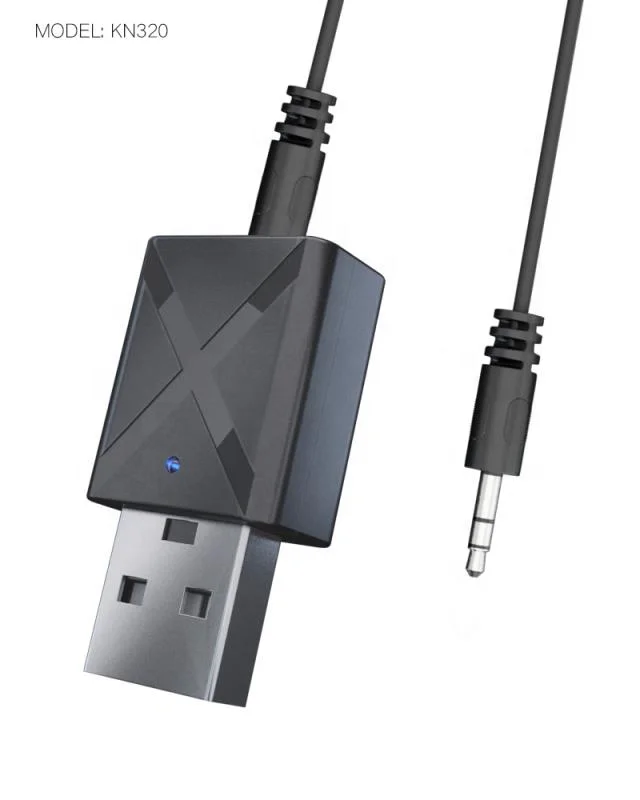 Беспроводной BT 5 0 аудио передатчик 2-в-1 Aux музыкальный приемник USB беспроводной