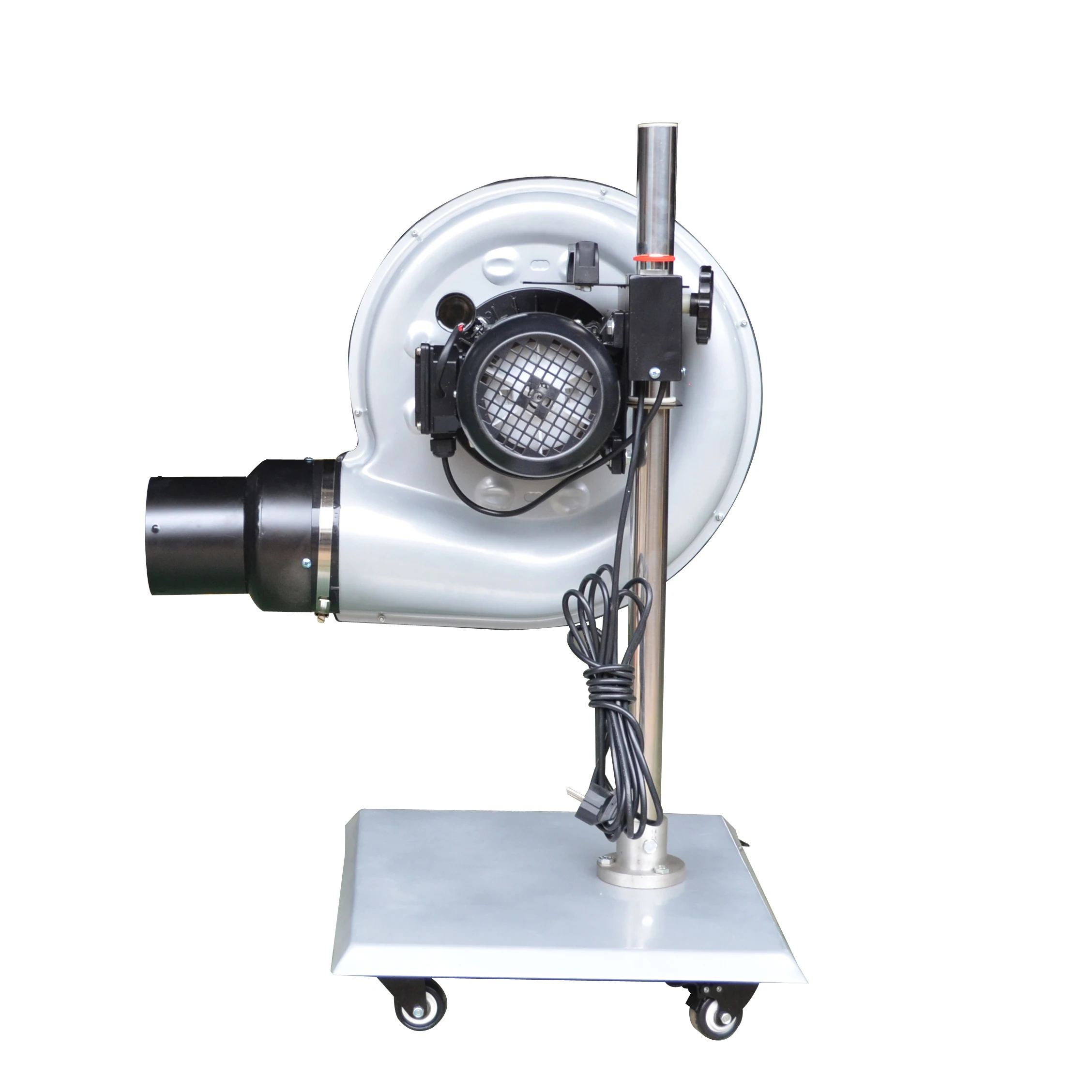 Portable Exhaust Removal for indoor spaces where internal combustion engine operate