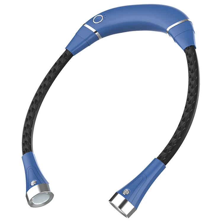 Hot Sell Rechargeable Hands Free Reading Lamp Flexible Neck Hug Led Book Light For Night