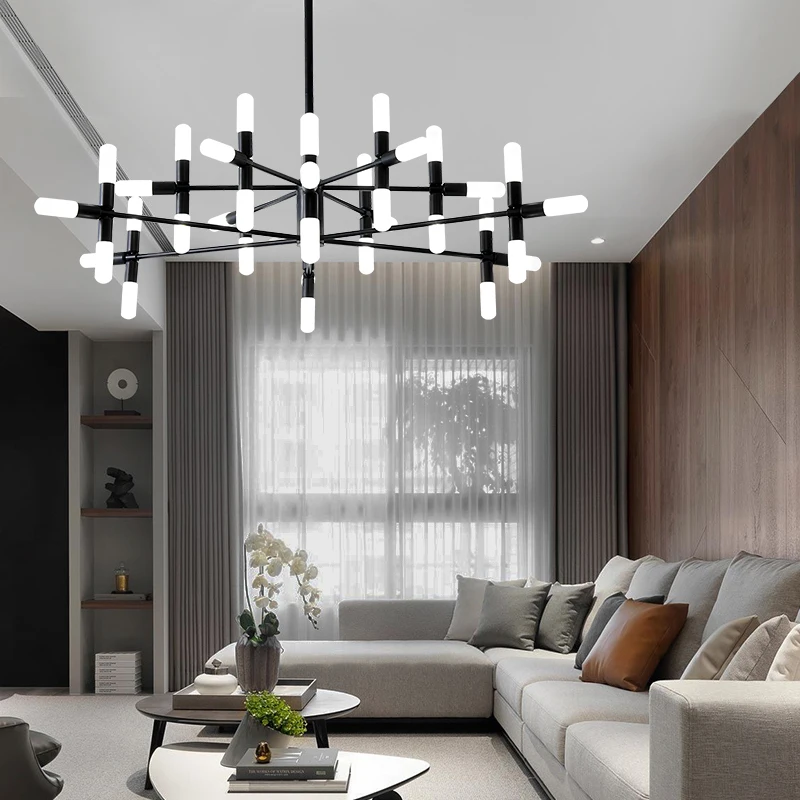 
Contemporary Nordic postmodern Design LED hanging chandelier for Bedroom Living Room Dining Room Entrance Hall Apartment Decor 
