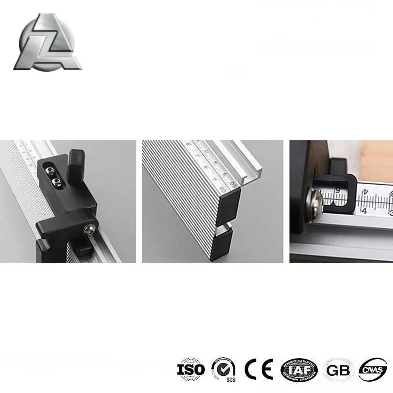 Competitive price woodworking tool aluminum extrusion ttrack t track rail carpentry tools table saw drill fence
