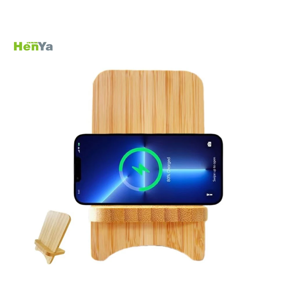 Fast Delivery Bamboo Charging Station for Apple/Samsung Devices  Fast Charging for I Phone Mi phones  LG  Nokia Google.