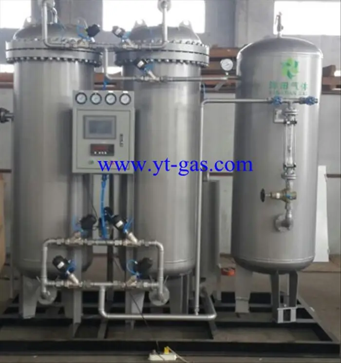 High pressure Nitrogen gas inflation machine with nitrogen booster pump for bottling