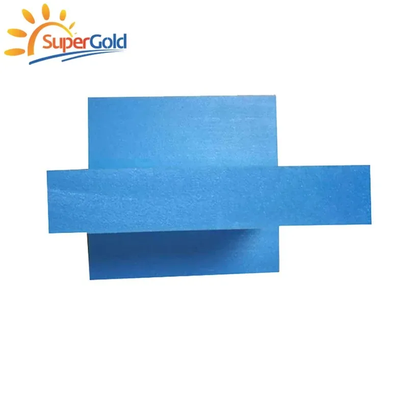 SuperGold xps rigid foam insulation panel 30mm good tensil strength xps board with lap joint grooved
