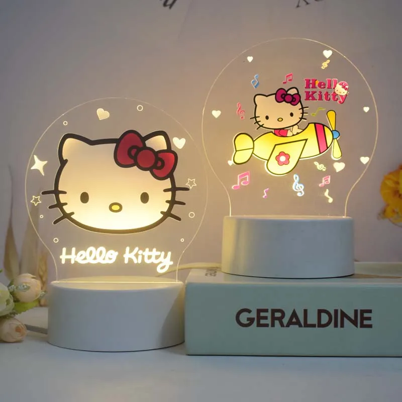 Wholesale 2023 Newest Accessories Anime Cat Kids Gifts Set for Baby Children Custom Night lamp Presents Items