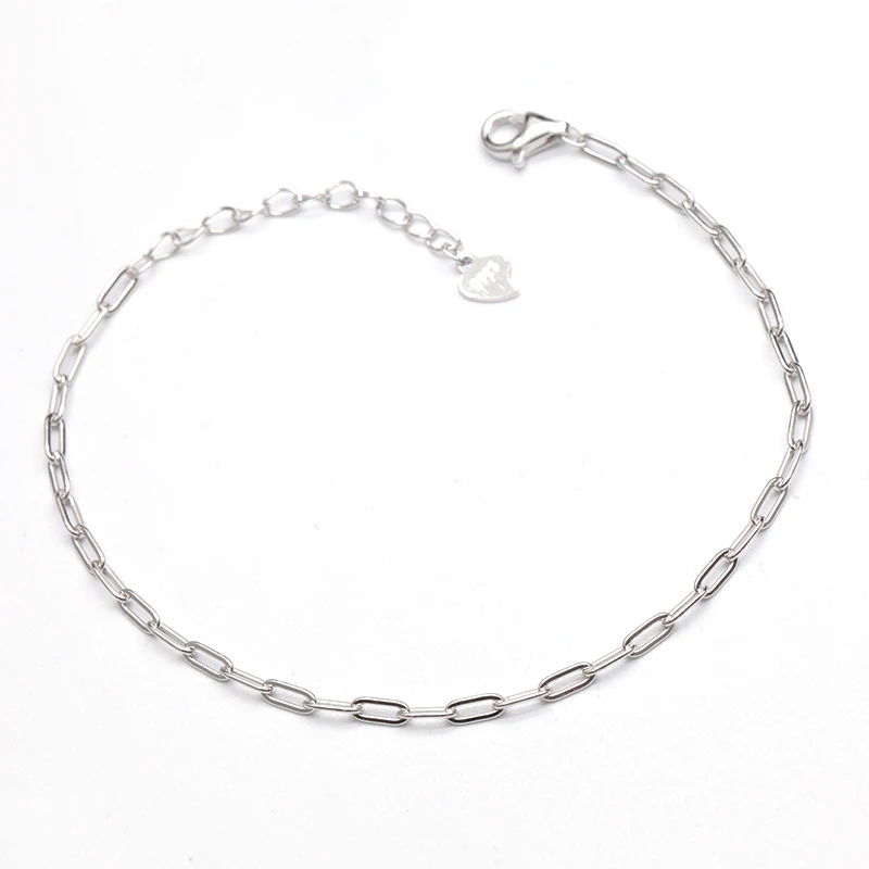 Женский браслет-цепочка с золотым покрытием 925