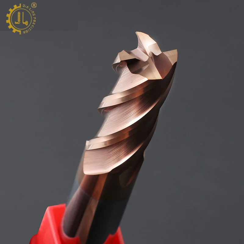 Solid carbide endmils 50mm end mills cutting tool in taiwan milling cutter 3.175 cnc end mill sharpener