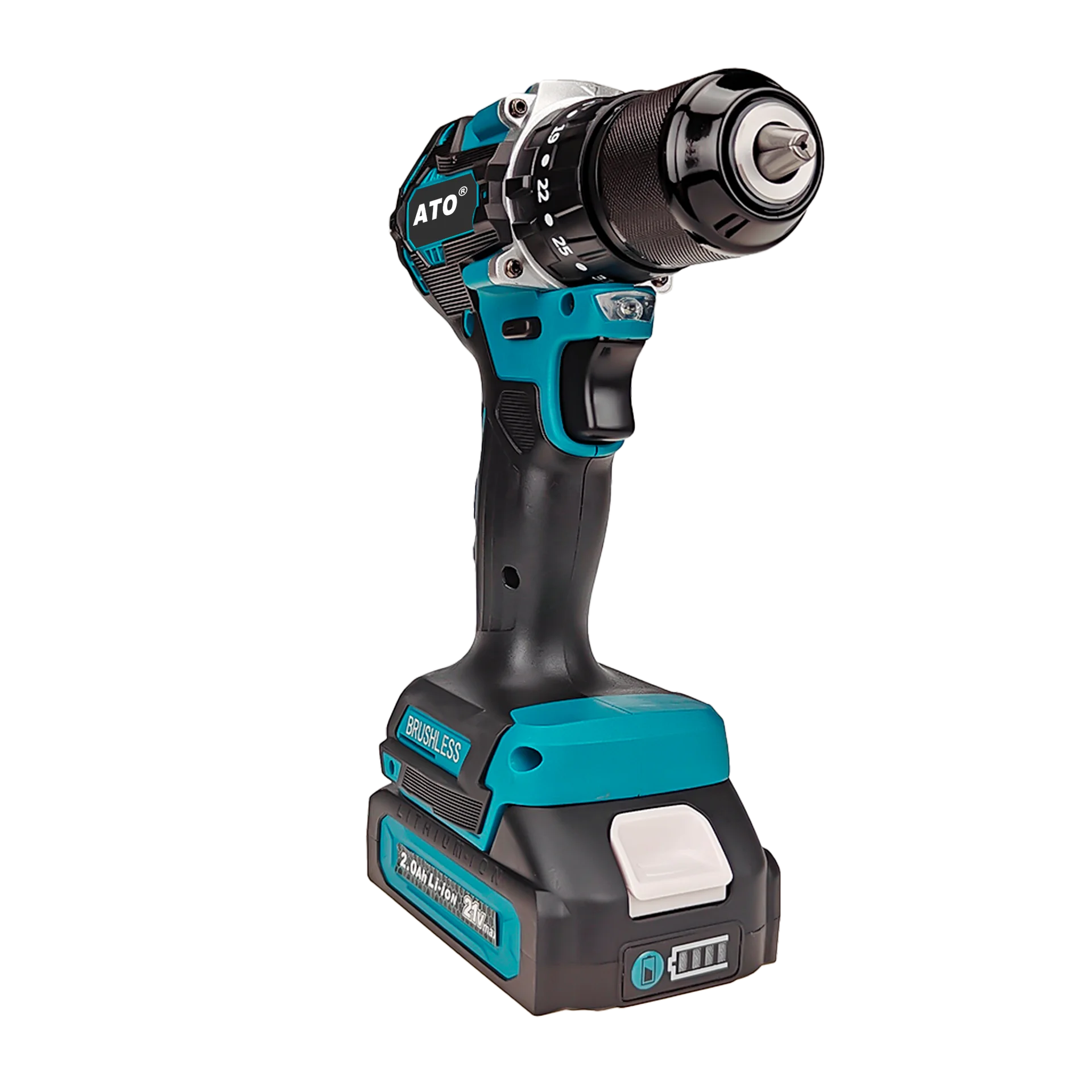 ATO A8025 Lithium-ion Battery Cordless Power Tools Industrial Special Electric Driver Exquisite Cordless Drill Total