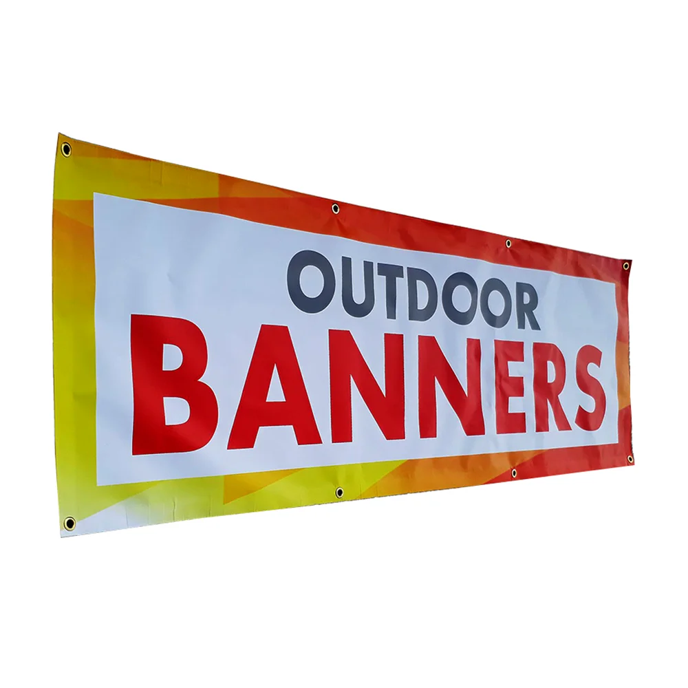 Popular manufacturer Wholesale  Custom Signs vinyl Outdoor Printing Flex  wall Banners Advertising PVC