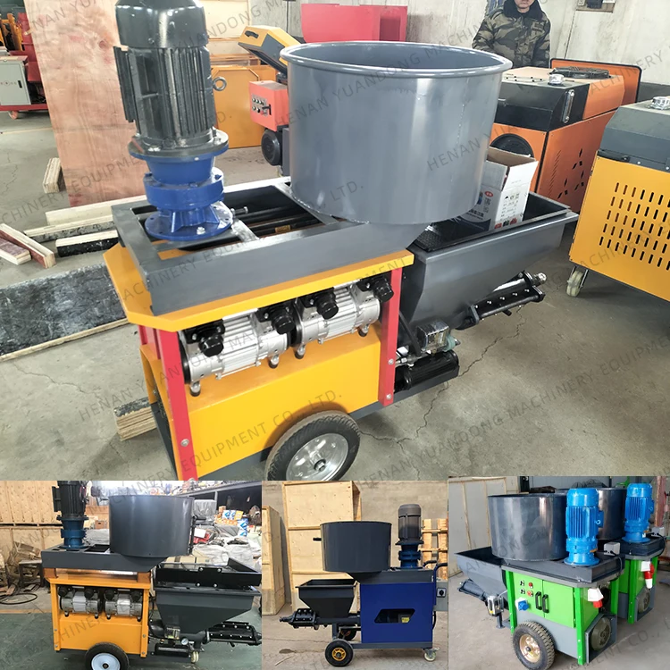311 220V Concrete Mortar Injection Machine Automatic Mortar Gypsum Cement Wall Plaster Machine Mortar Spray Machines