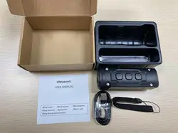 Dog Barking Control Device 49 Feet Range Ultrasonic Dog Repeller Ultrasonic Anti-Barking Device with Flashlight