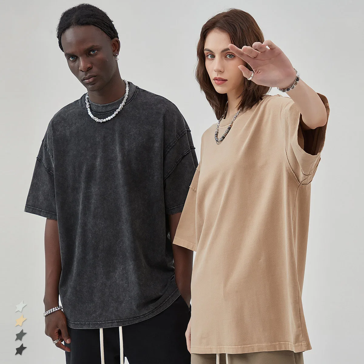 Custom Oversized Blank Men 100% Cotton Tshirt Print Vintage Cotton T Shirts Wholesale Acid Wash T Shirt