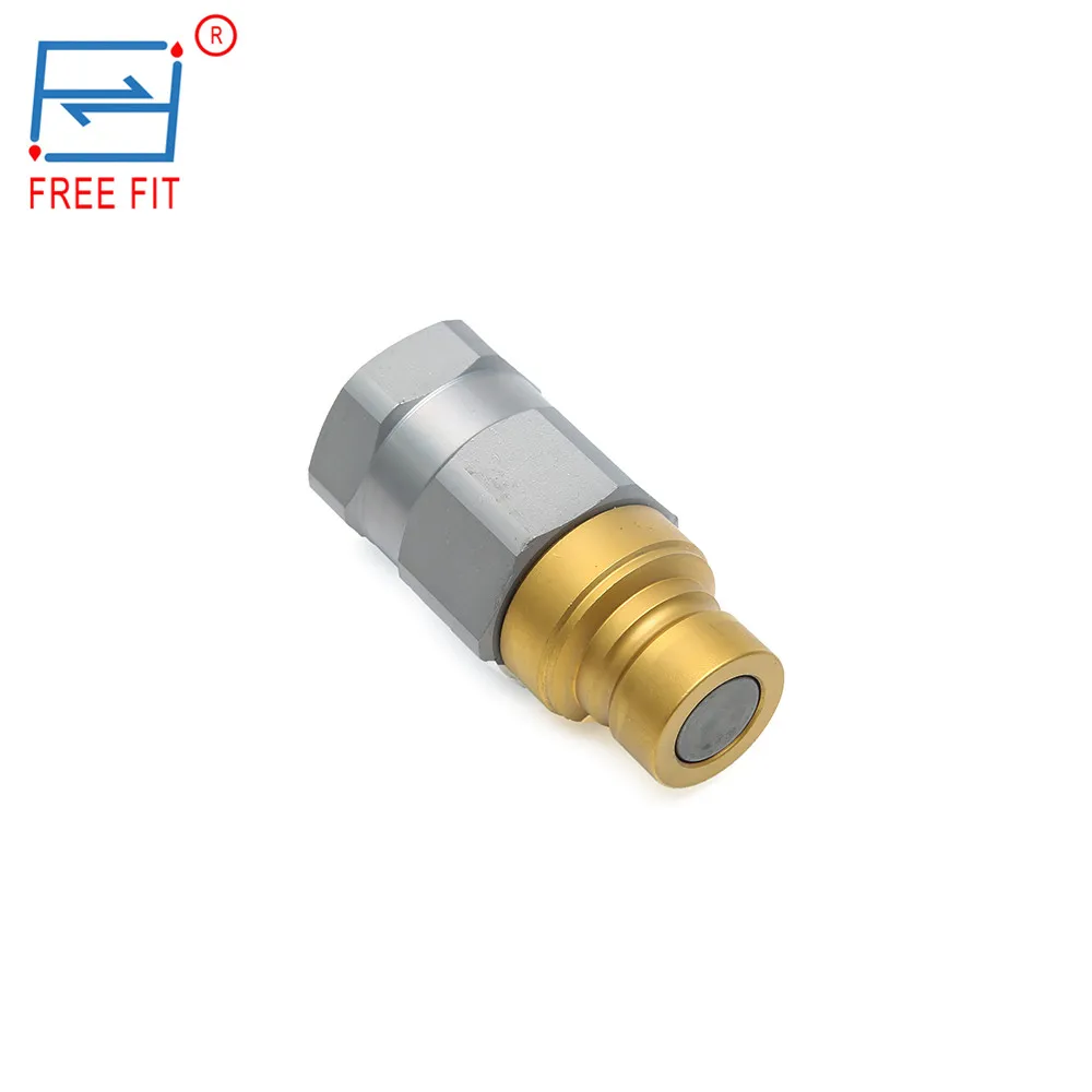 Free Fit Brand Flat face hydraulic quick  release couplers