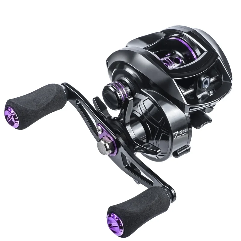 New Design 212g Gear Radio 7.2/1 saltwater freshwater baitcasting fishing reel