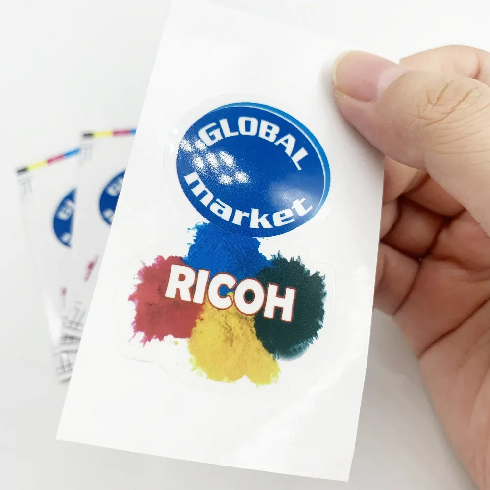 Custom printing Irregular cut transparent glossy lamination PVC or PET Stickers Waterproof self adhesive Stickers, seal sticker