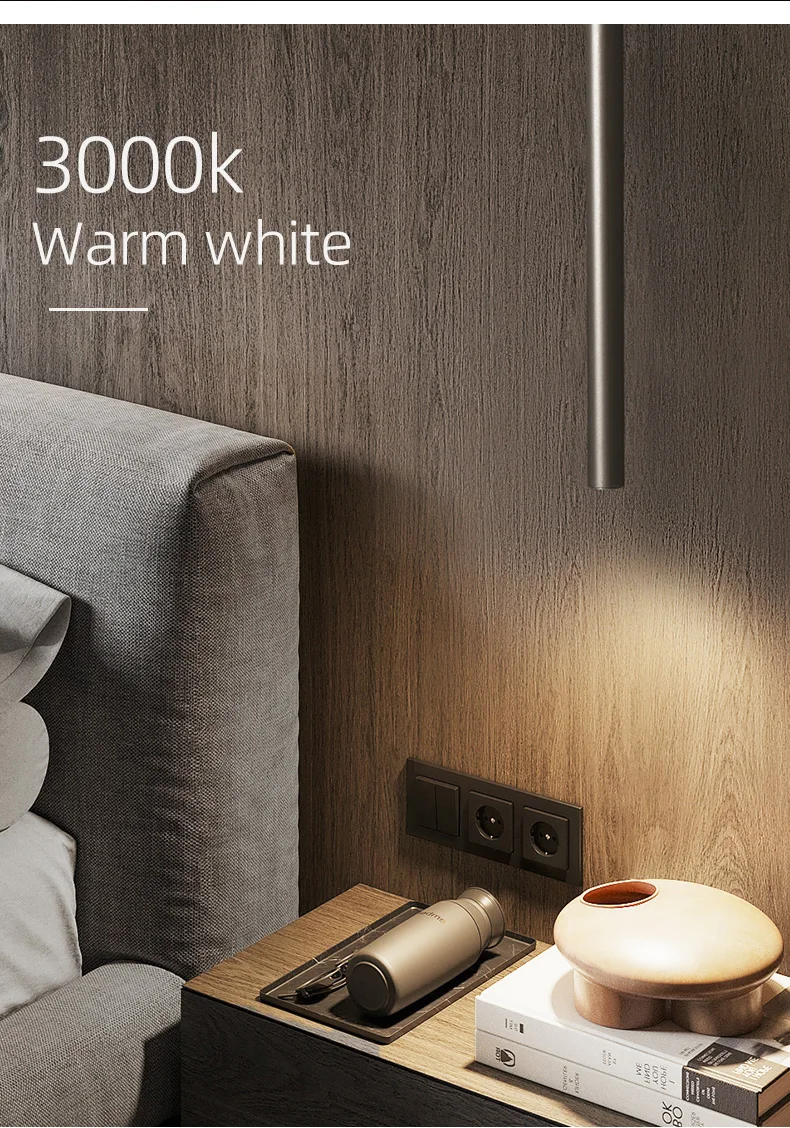 Aisilan fashion Modern office restaurant home kitchen island cylinder anti glare chandeliers &amp pendant lights