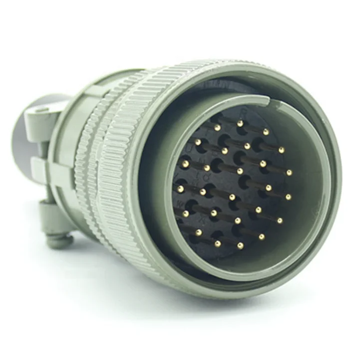 [GIET]MS3106A28-12 Connector Direct Socket Metal MS5015 Power Amphenol Connector Connectors Shape 26Pin MS3102