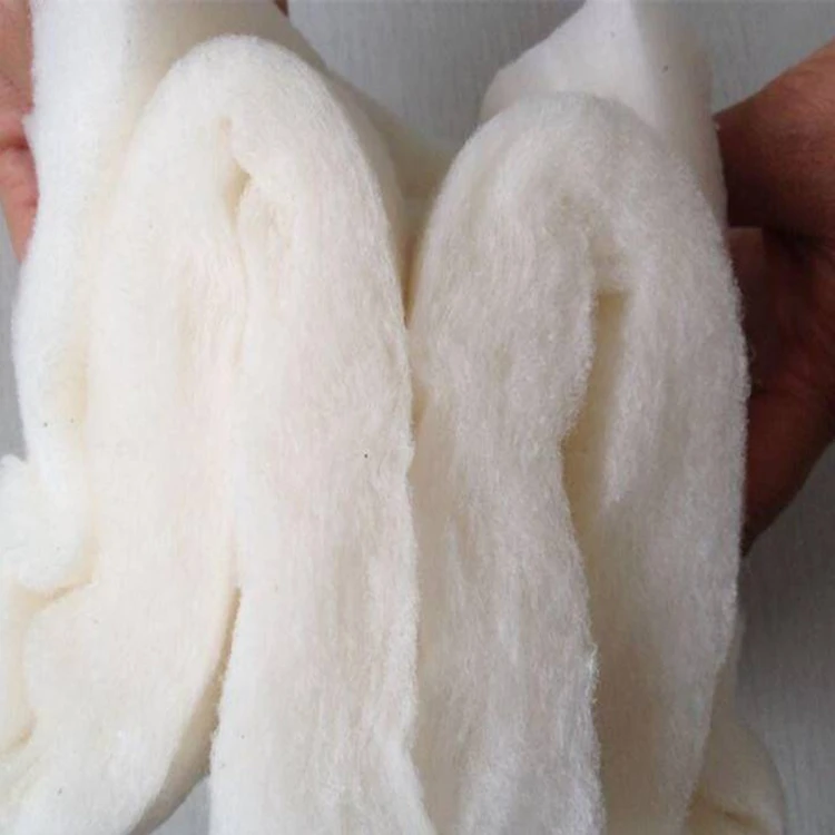 Natural Thermal Bonded Kapok Fiber Wadding for Quilts