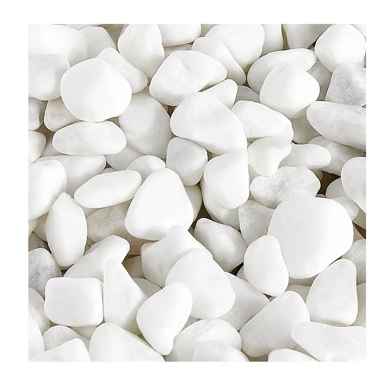 
China hot selling sidewalk backyard ground pebble Decorative high polished pebbles Multi-color stepping stones 