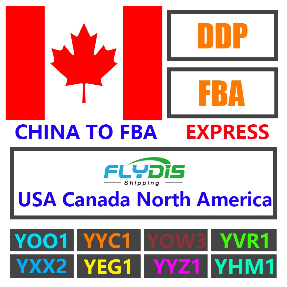 Exw china cargo shipping services Yantian to Vancouver/Edmonton/Calgary/Toronto/Montreal shipping service 40HQ container
