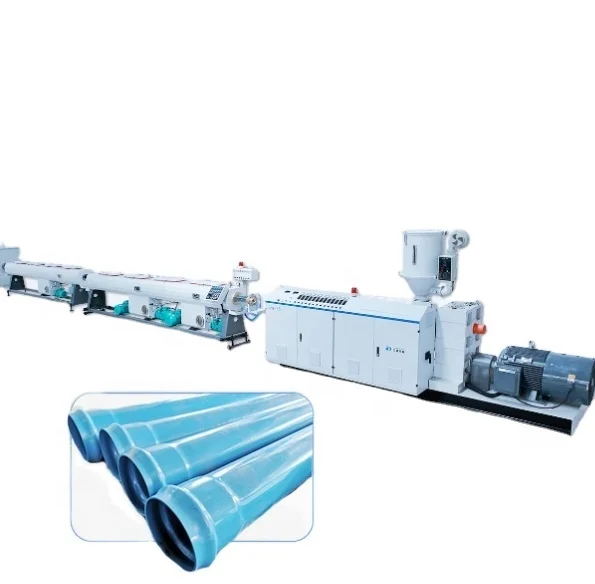 FAYGO UNION  innovative high efficiency new technology PVC OPVC PVC-O pipe production extrusion making line