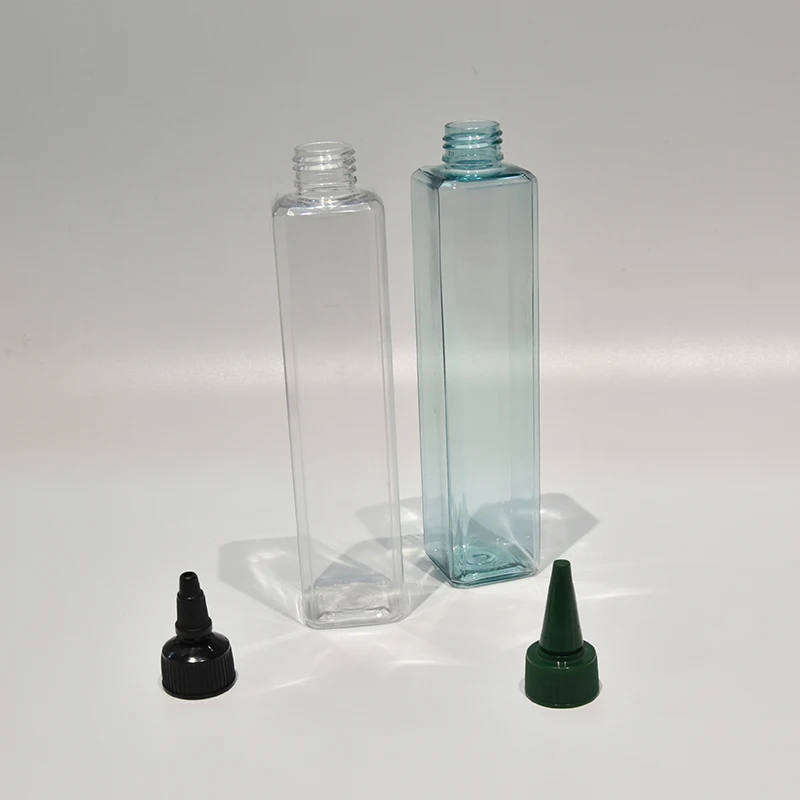 150ml 200ml 250ml Frosted Cosmetic Glass Plastic Dropper Bottles empty plastic squeeze Matte Essential Applicator oil bottle