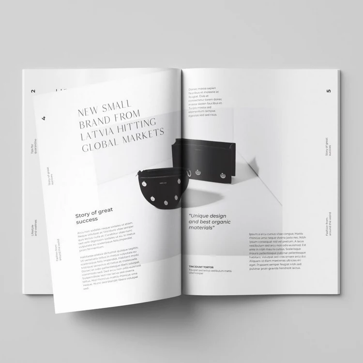 Wholesale Custom Printing Coffee Table Interior Decor Book Fashion Magazine
