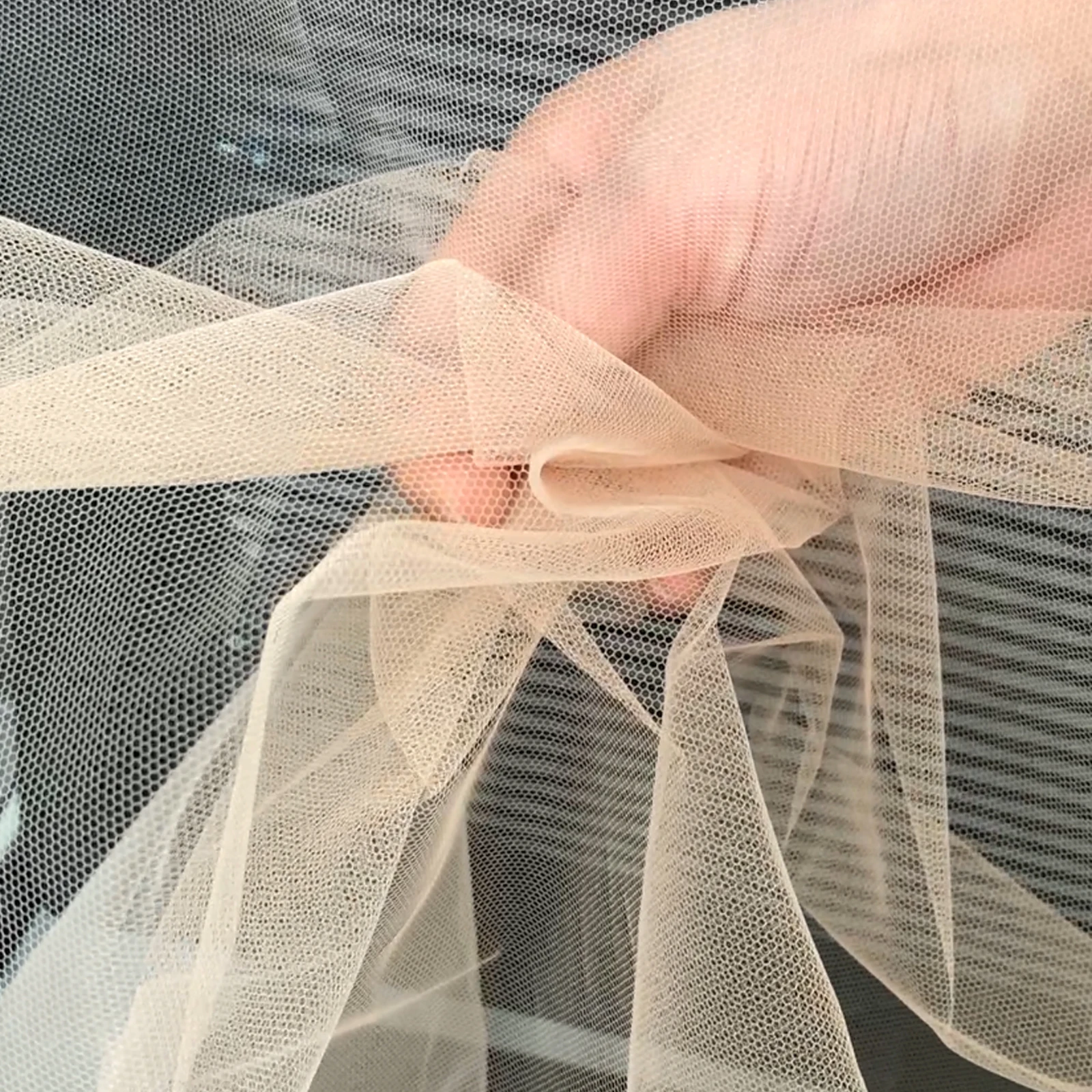 Wholesale Ultra-Thin Transparent Invisible Film HD Lace For Make Toupee Base Front Wig Cap Closure Material Real Swiss Lace Net