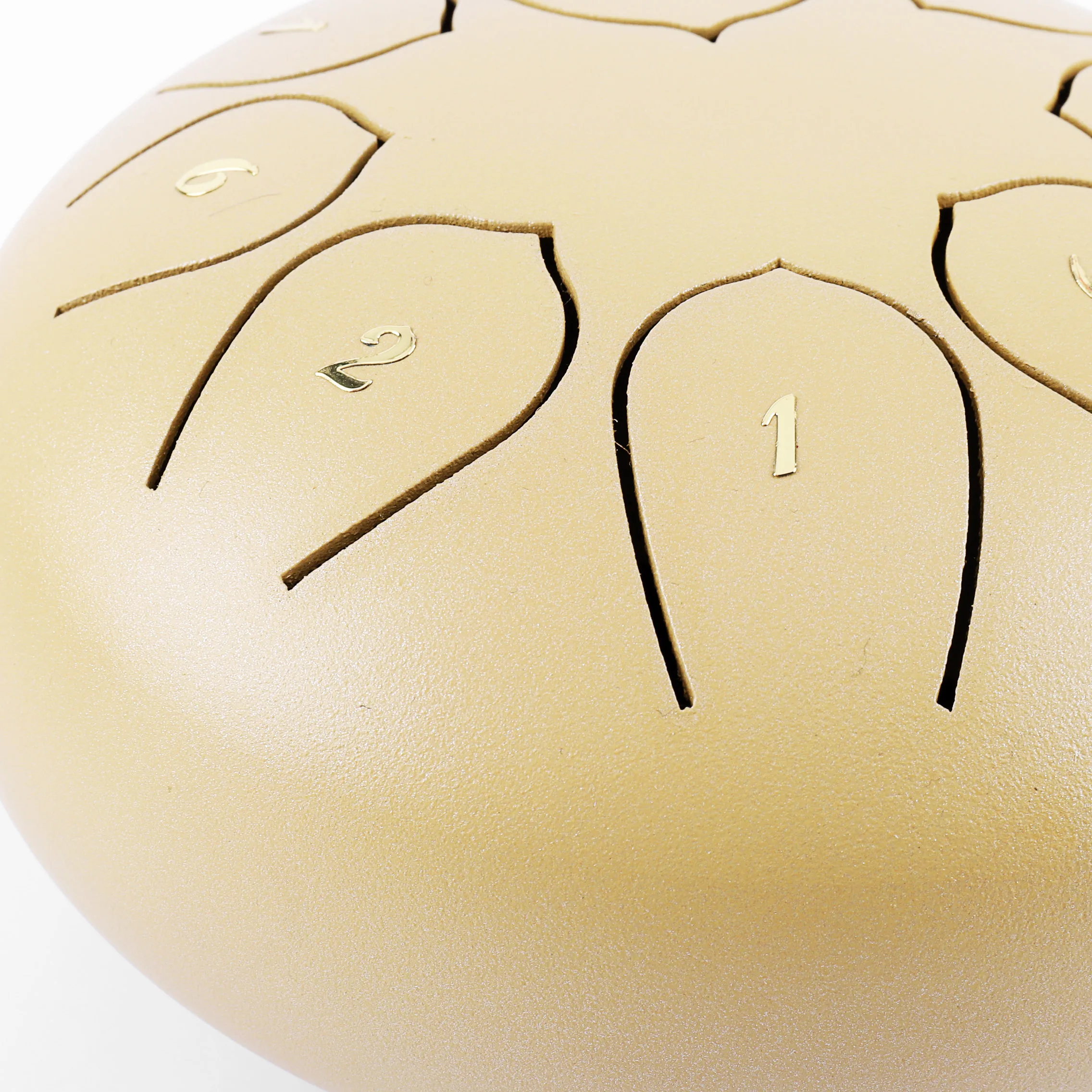 SUXINRU GOLD 8inches 8tones  percussion-instrument hand pan for YOGA  steel tongue drum