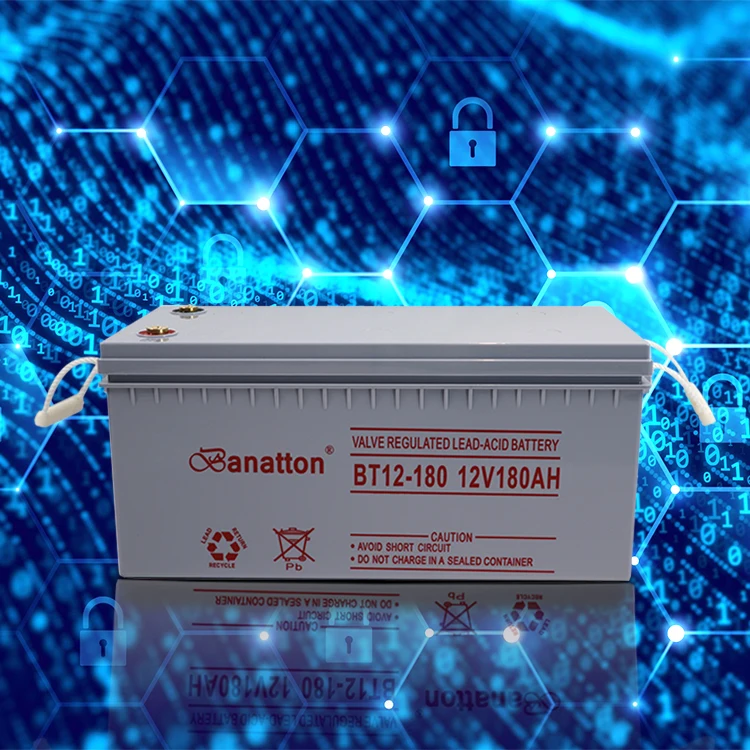 Banatton Bateria Baterias Solares Batterie Solaire 12V 180Ah Best Sale Lead Acid Battery  Accu Pil Batterie Au Plomb