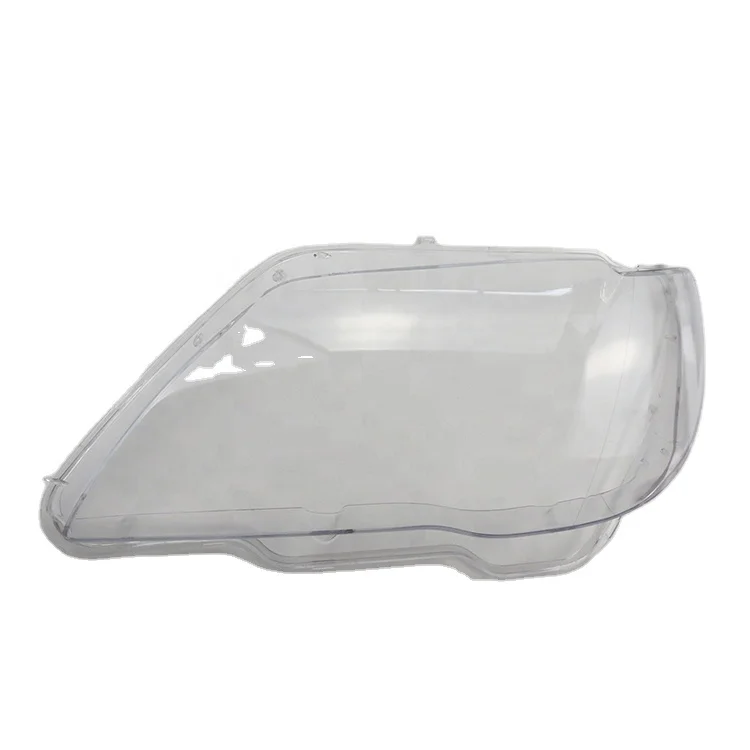 NEW STYLE Transparent Headlight Glass Lens Cover for e66 e65 745Li 760Li  (05-08 Year)