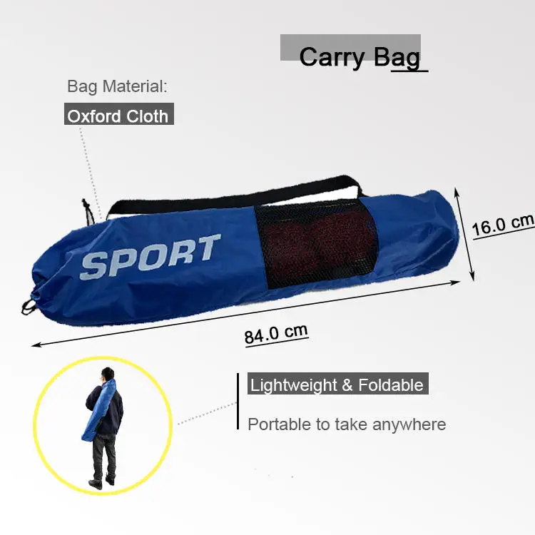 Factory price Lowest Price Customized Polyethylene Portable Badminton Net/Portable Tennis Net sport set outdoor sport product