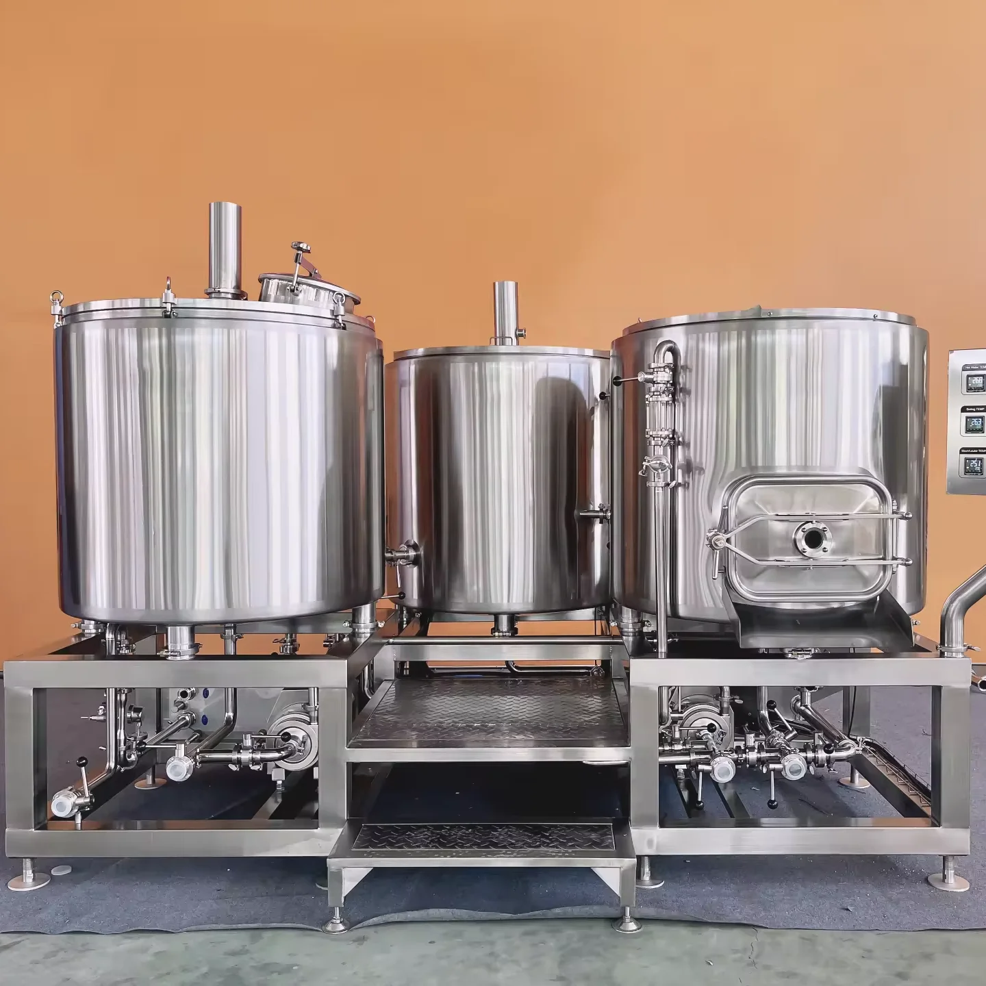 400L Home Beer Brewing Equipment Hotels Brewhouse System For beer brewery Beerpub