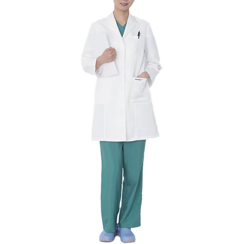 high quality customized white hospital uniform medical doctor lab coat laboratory coats