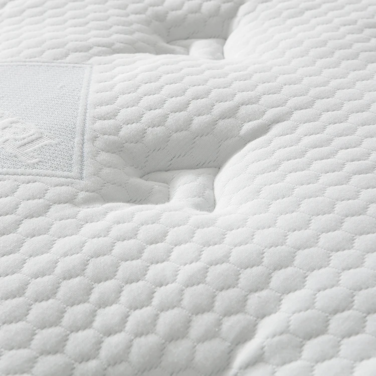 Cool fabric Mattress North America Luxury Queen King thicken 12 inch  Pocket Coil Latex Spring Memory Foam comfortable Mattress