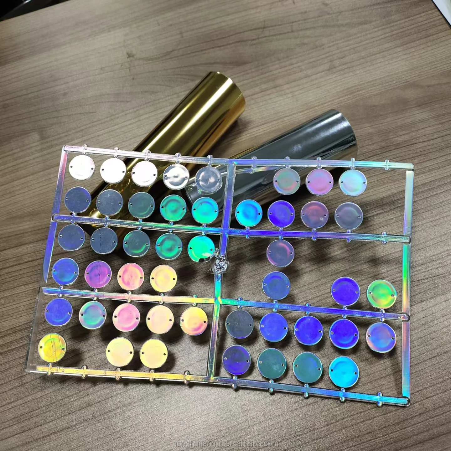 Customizable Matte Foil Aluminum Hot Stamping Foil PET and PVC Material for Plastic and Paper Application Laser Foil Type