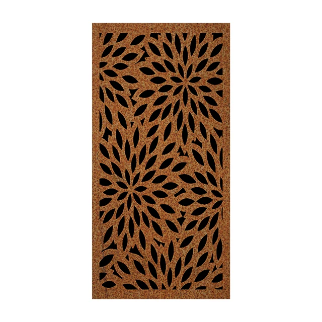 powder coated cut aluminum garden  garden   border decorative fence