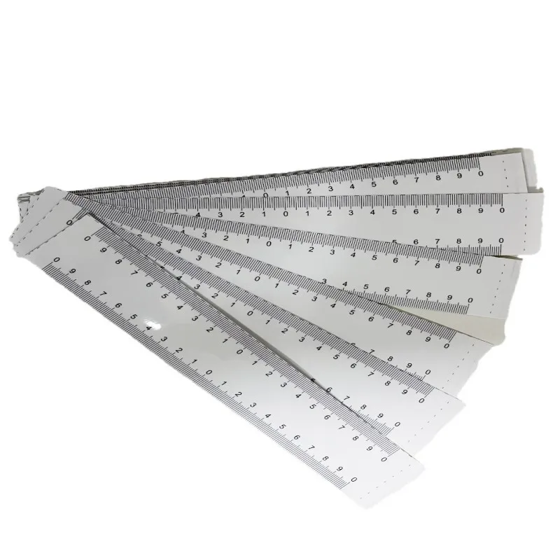 Free Logo Newest Microblading Eyebrow Ruler Tattoo Sticker Brows Stickers PMU Supplies