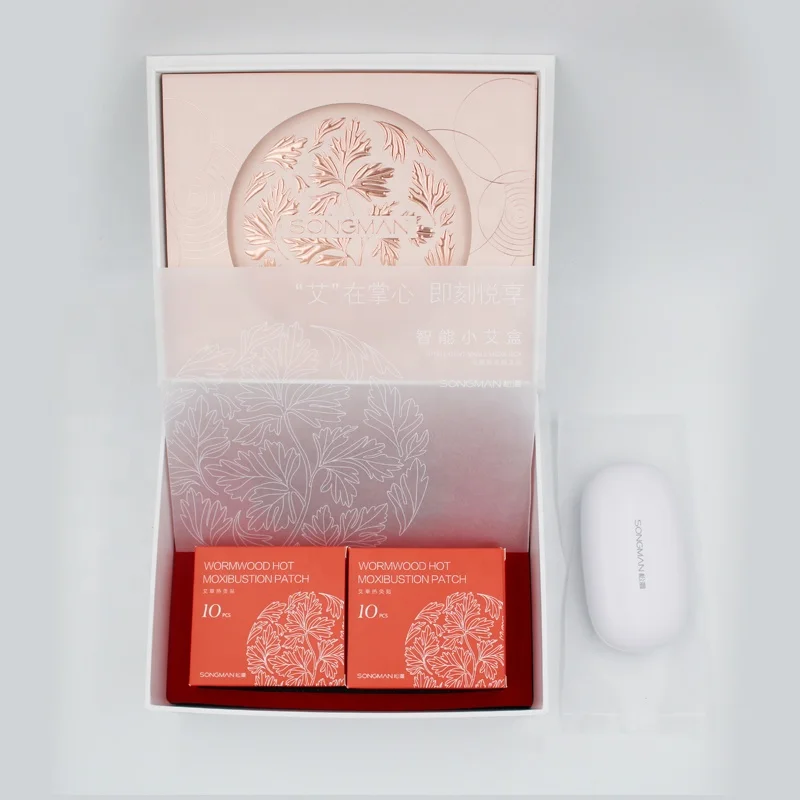 2021 New Design Portable Wireless Electronic Moxibustion Treatment Instrument with Graphene Heating Film