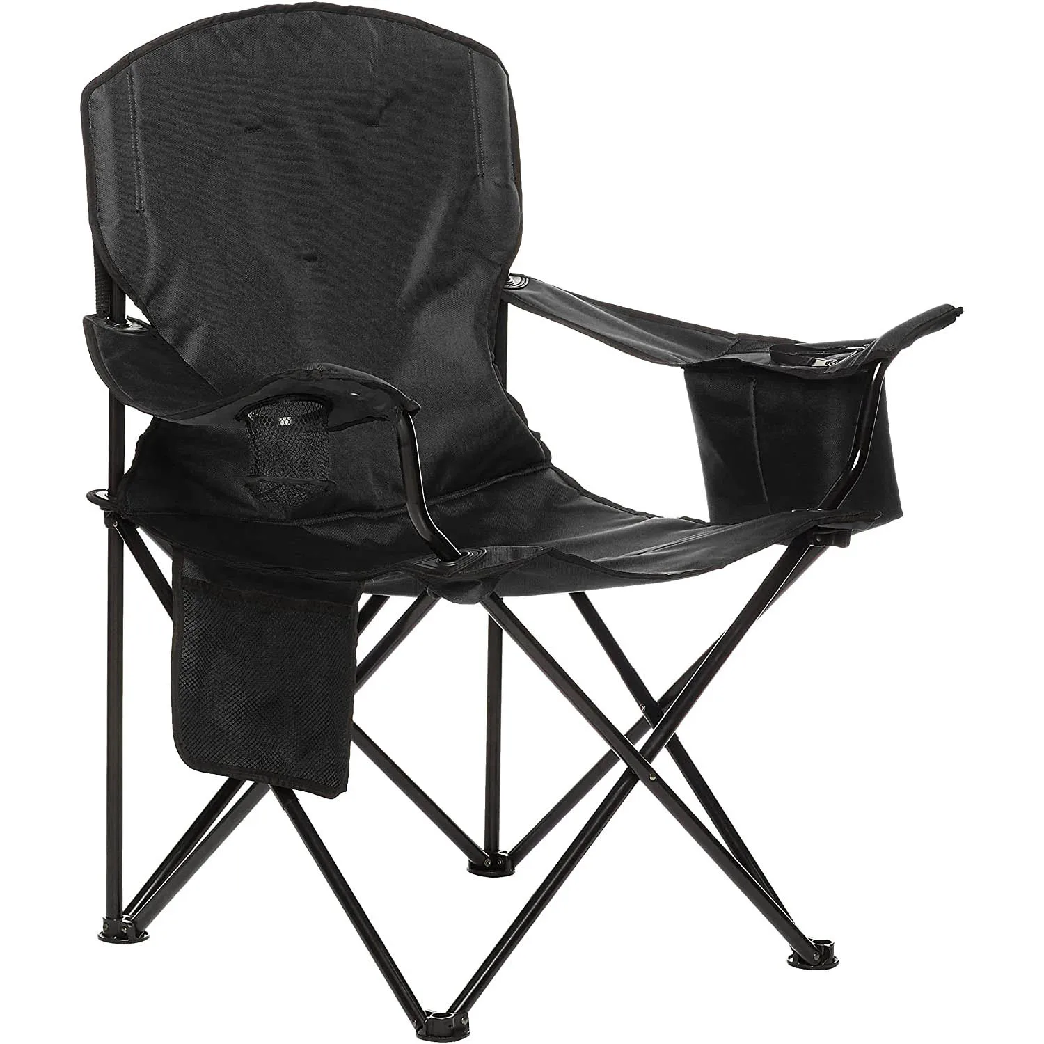 2021 Outdoor Fishing Chair Padded Ultralight Quad Lounge Lightweight Camping Chair Folding