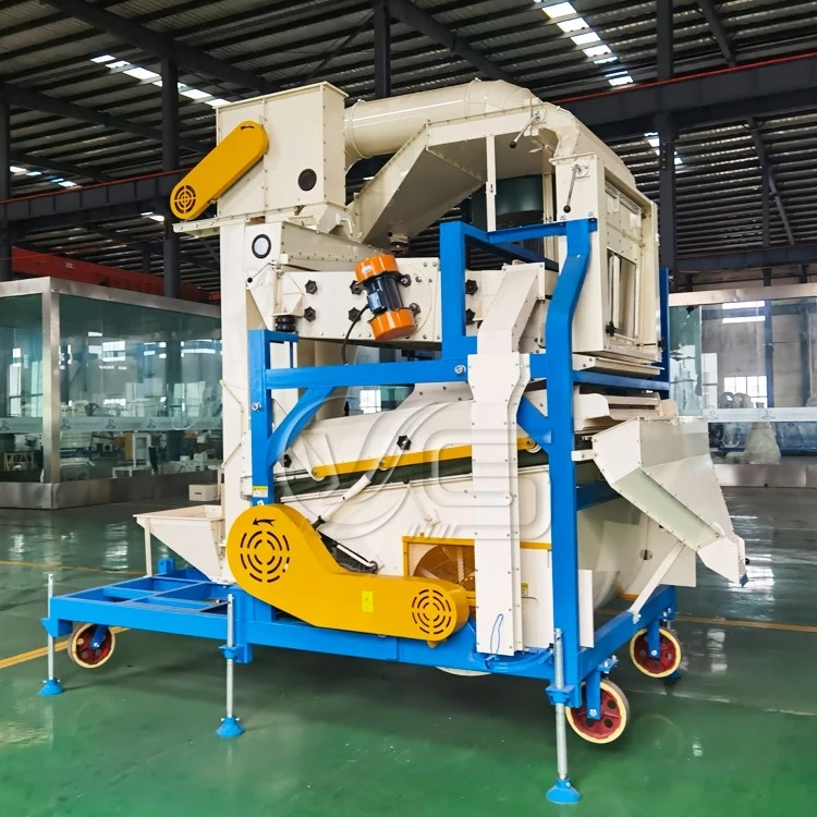 High purity and stable sesame wheat rice paddy millet beans seed cleaning and processing machine sesame cleaner